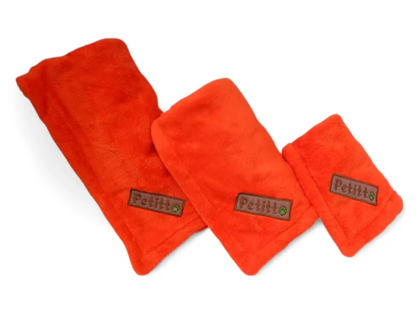 Pink pet blanket set